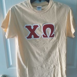 Chi Omega jersey short sleeve tee